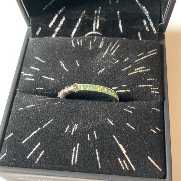 Rocklove Jewelry x Star Wars Luke Skywalker Crystal Lightsaber Ring Size 11 - Picture 5 of 8